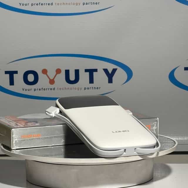 LDNIO-10000mAh-Slim-Powerbank-Quick-Charge-PQ19-Kenya-Latema-Plaza.jpg Convenient PQ19 10000mAh Slim Powerbank - Built-in Cables - Nairobi.