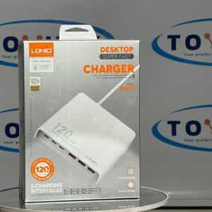 LDNIO-120W-6-Port-Desktop-Charger-3C-3A-PD-QC-Tovuty-Kenya-Prodcut-PAckaging.jpg 120W PD Charger - 6-Port Desktop Station (3C+3A) - Power.