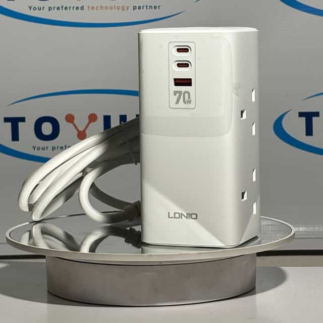 LDNIO-SK4396-Power-Tower-Surge-Protector-4-AC-4-USB-70W-PD-Kenya.jpg Vertical Tower Extension (6 AC + 4 USB) - 10-in-1 Hub.
